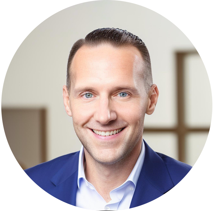 Professional man corporate headshot