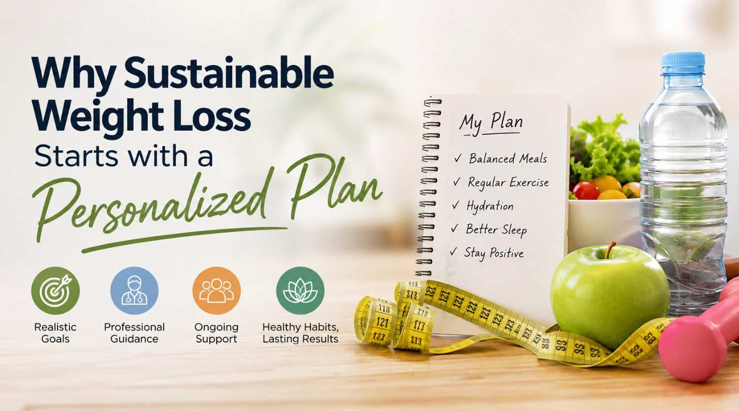 Why Sustainable Weight Loss Starts with a Personalized Plan